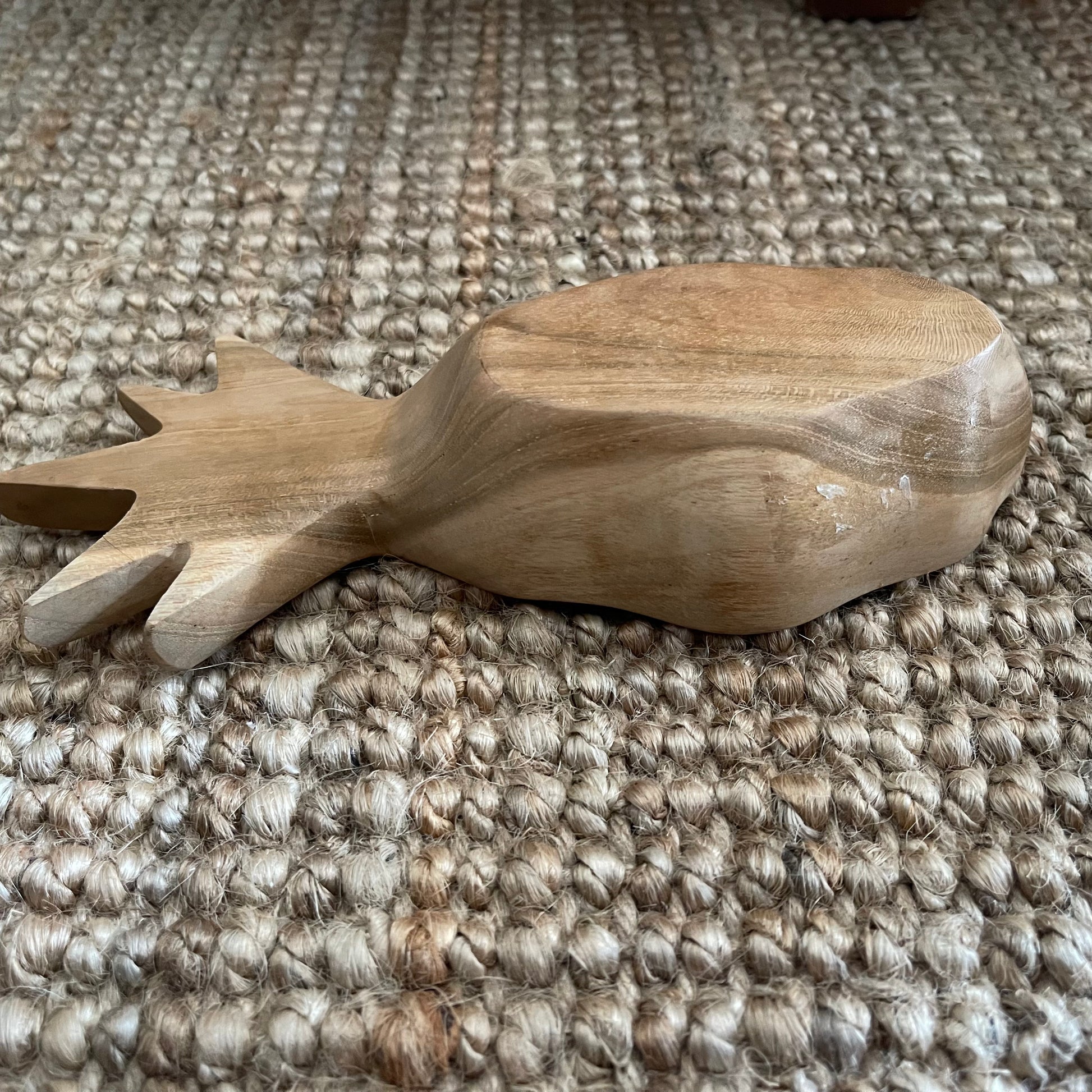 Pineapple Dish Teak wood