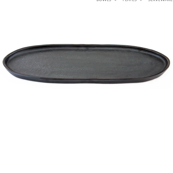 Batch Oval Platter Satin