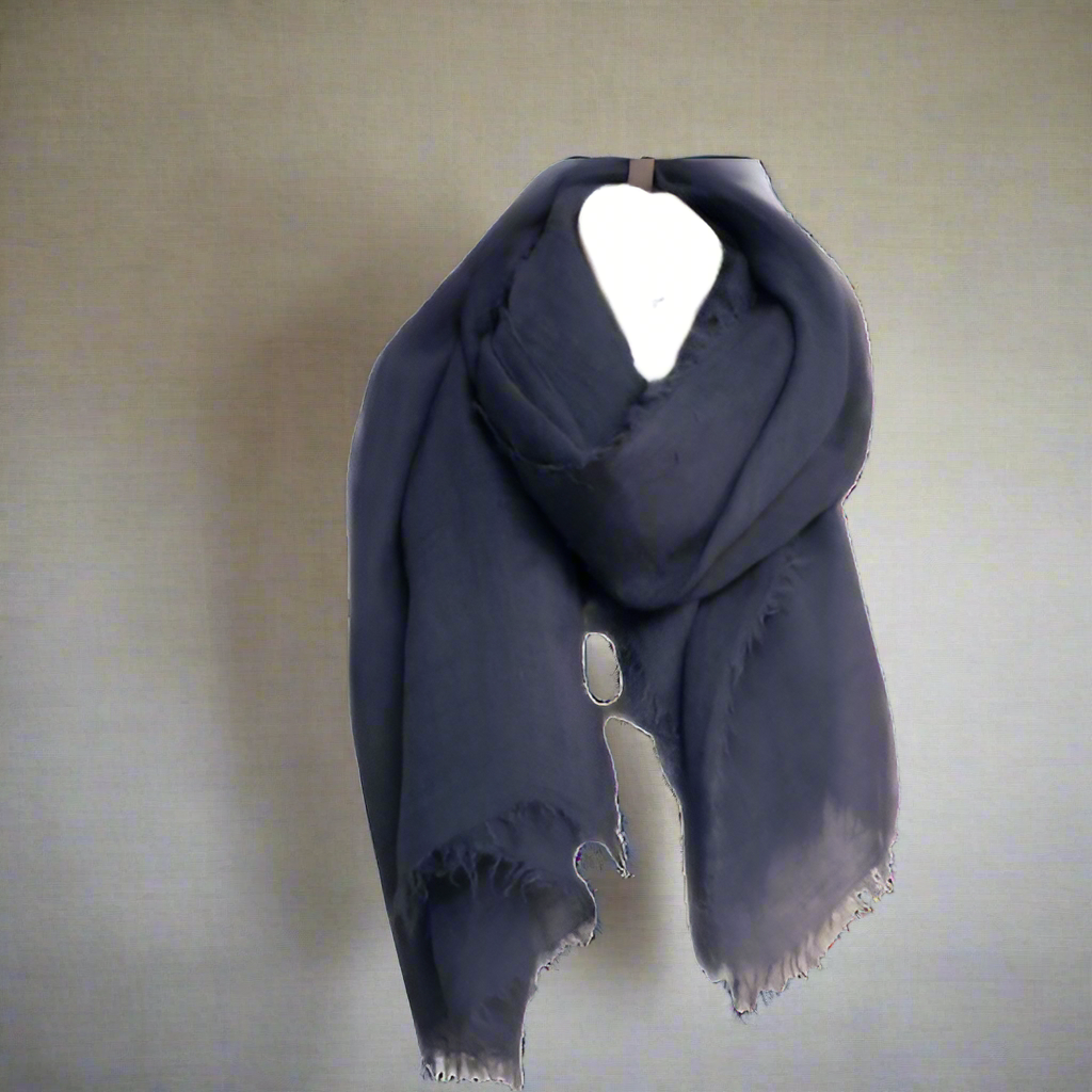 This is the most beautiful linen scarf, summer or winter its an elegant accessory.