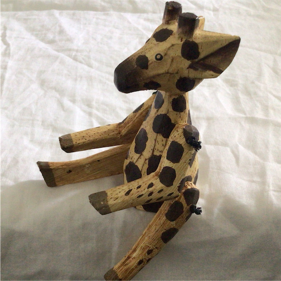 Handmade Toy Giraffe