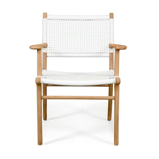 Zen Dinng Armchair White