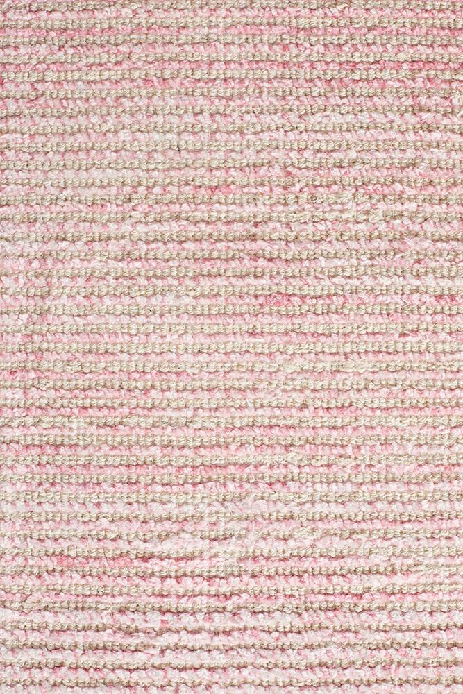 Allure Rose Cotton Rayon Rug