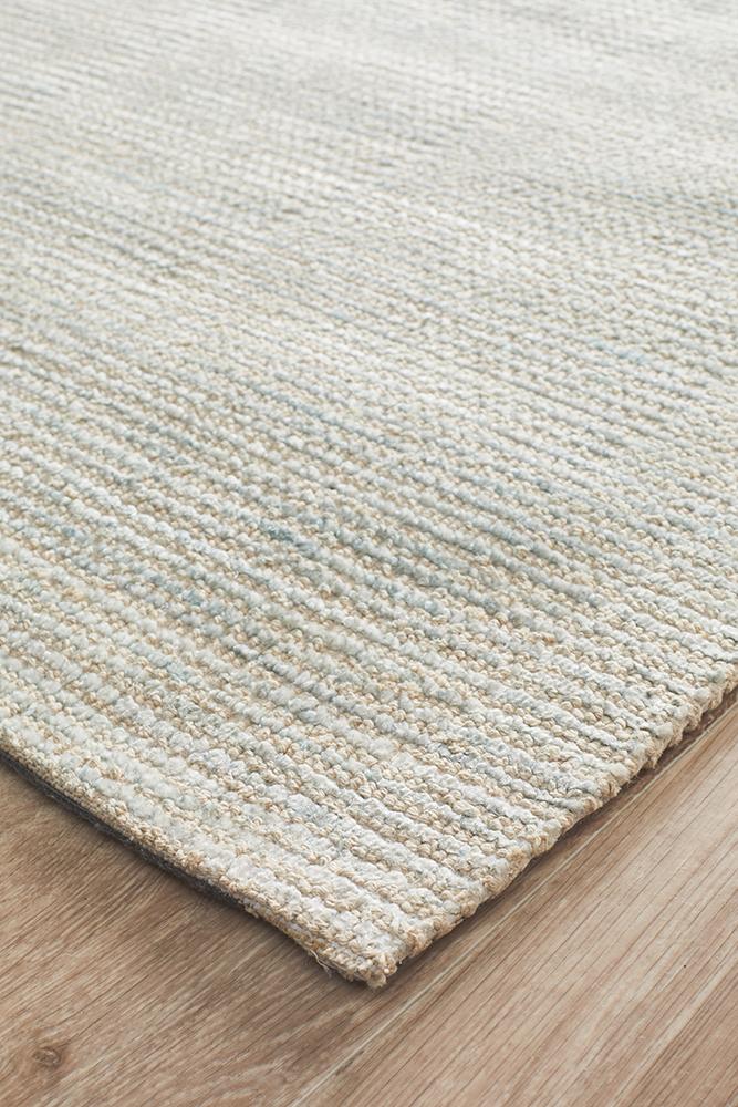 Allure Sky Cotton Rayon Rug