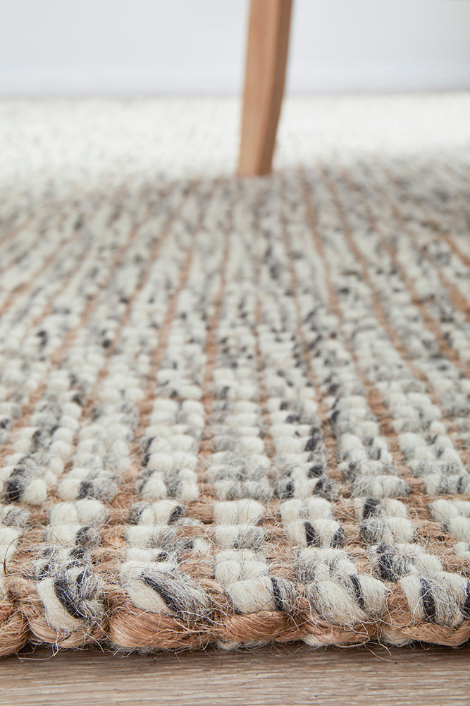 Arabella Grey Runner Rug