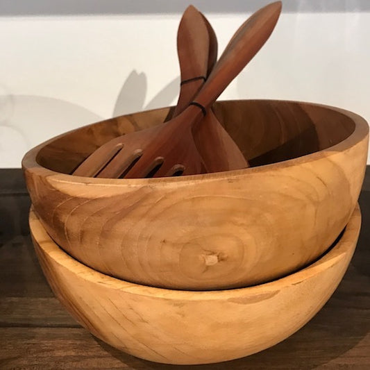 Teak  Round Bowl