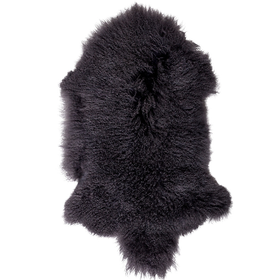 LUXE LOVER Mongolian Grey SHEEPSKIN