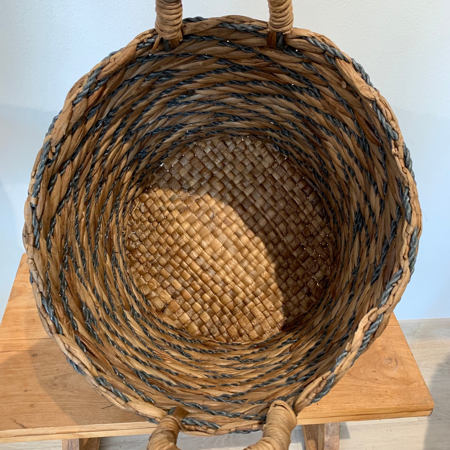 Zig Zag Weave Basket