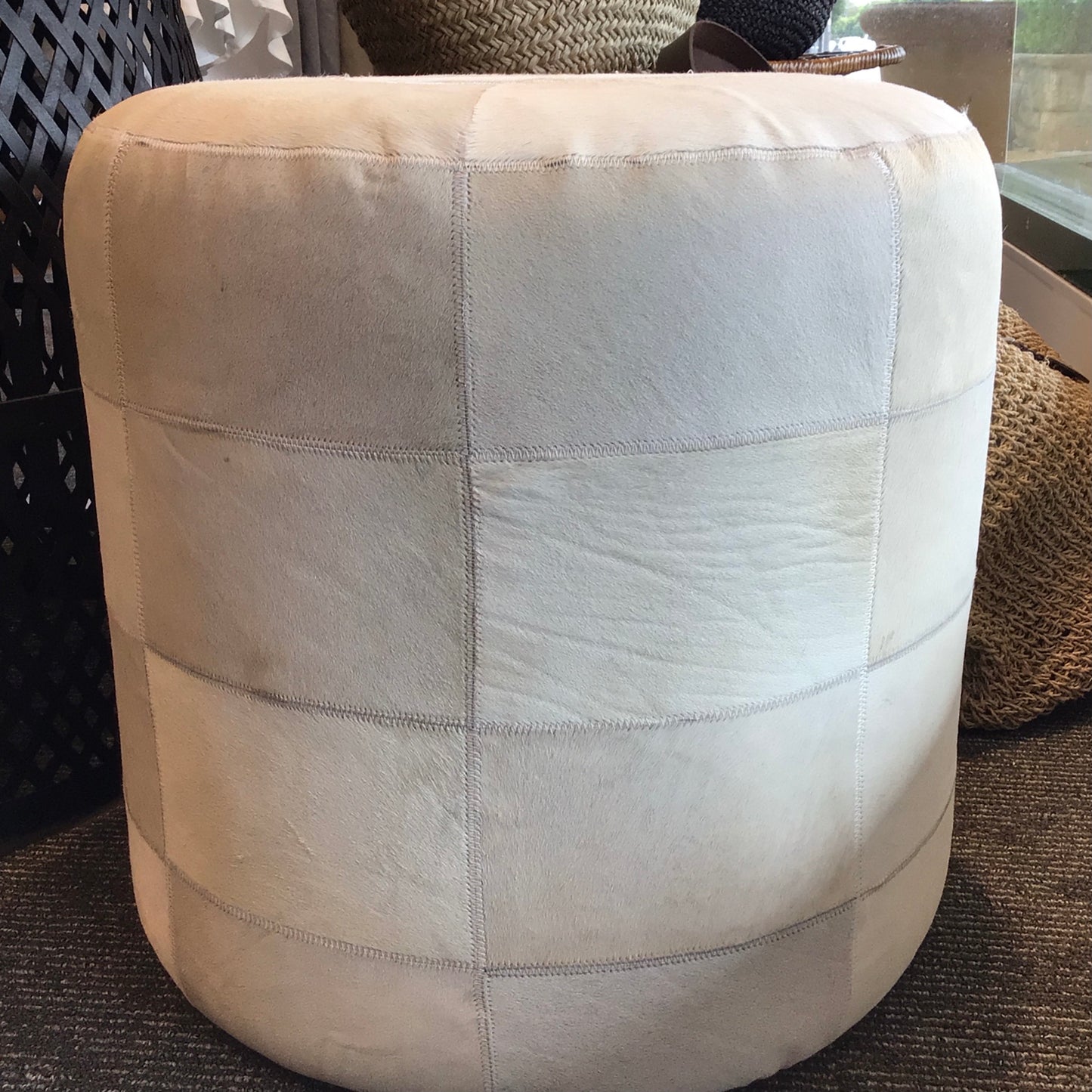 Rawluxe Hide Stool