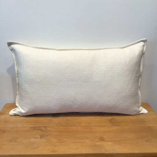 Cream Lumbar Cushion Cover