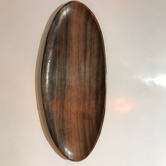 Teak dish oblong